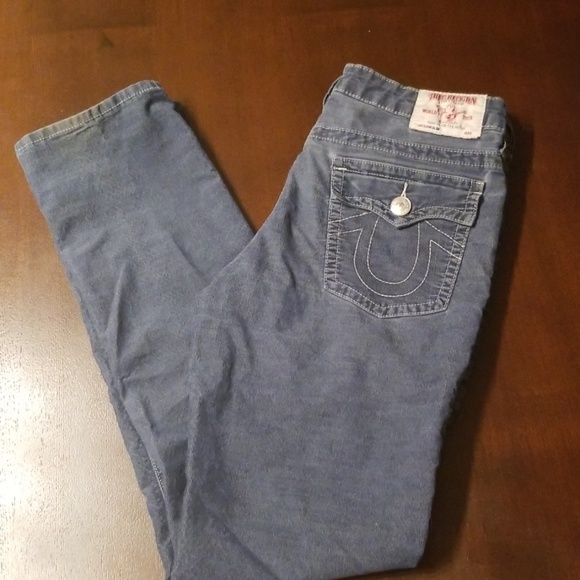 True Religion Other - True Religion corduroy blue pants